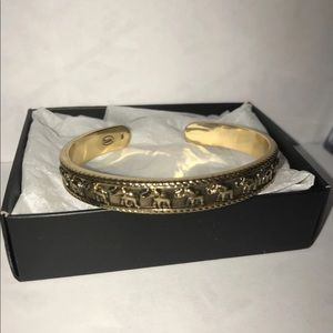 Adjustable Elephant Bangle